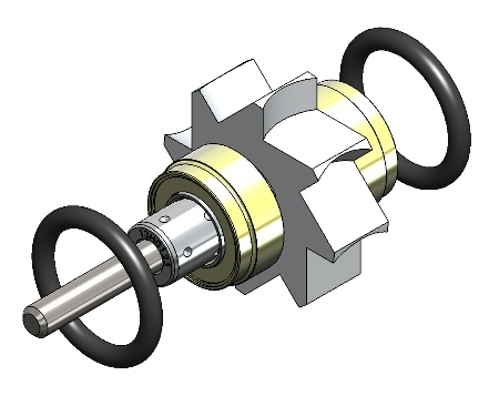 Kavo 646 C - Turbine Assembly - Click Image to Close